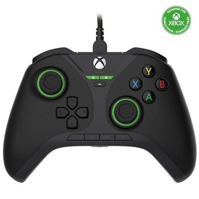 SNAKEBYTE XBOX SERIES GAMEPAD PRO X LICENSED WIRED CONTROLLER X/S PC - BLACK