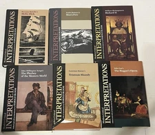 Bloom's Modern Critical Interpretations 6 Hardcover book lot Moby Man's Sterne