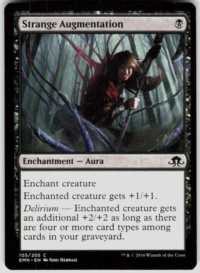 Strange Augmentation 105 Eldritch Moon Magic the Gathering MTG
