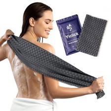 Exfoliating Washcloth Towel  Back Scrubber for Shower - Body Exfoliator, Loofah