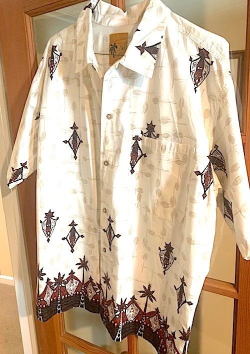 Authentic Duke Kahanamoku Hawaiian Shirt Mens L  The Real Thing