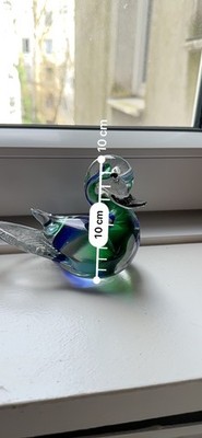 Vintage Murano Glas Ente Figur TOP Zustand 