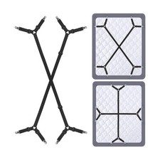 Bed Sheet Holder Straps - Sheet Straps Adjustable Bed Sheet Clips Fasteners K...