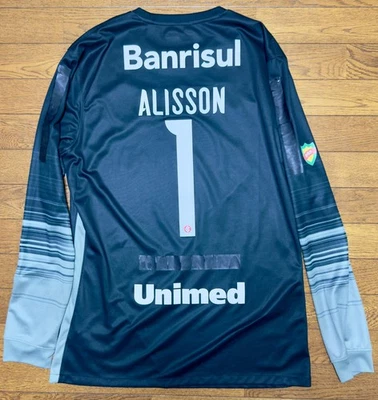 Maillot de football Alisson Becker Internacional 2016 gaucho Brésil Nike - Photo 1/4