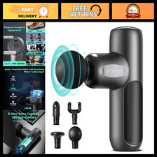 Mini Massage Gun Deep Tissue Percussion Muscle Massager for Pain Relief, Portabl