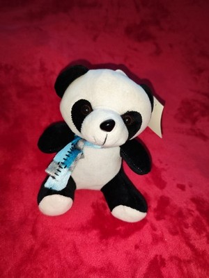 Plüschtier Pandabär 15 cm Länge,12 cm Breite,16 cm Höhe (sehr gut) P 258