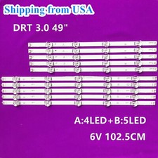 kit LED strips For LG 49" TV 6916L-1788A 1789A 49LB582B-ZJ 49LB6200 49LB5550-UY