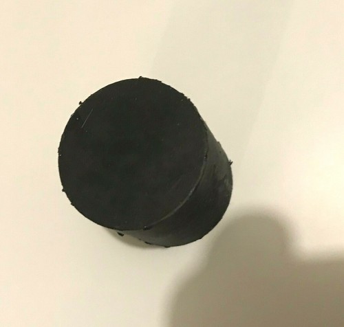 1.25" DIAMETER 1.25" TALL RUBBER BUMPER BUMP STOP FOOT 3/8-16 FEMALE - CAR WASH - Picture 4 of 4