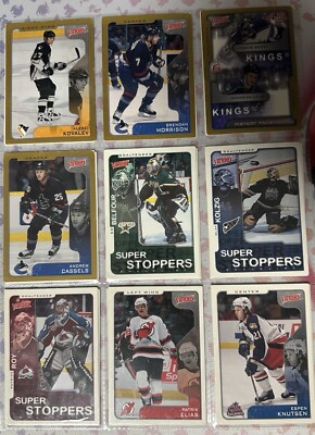 Konvolut 42 Karten Upper Deck Victory 01/02 NHL Super Stopper Mr. Hockeys Greats