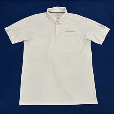 Oakley Shirt Men's M PInk Polo Regular Fit Golf TPC Sawgrass The Players