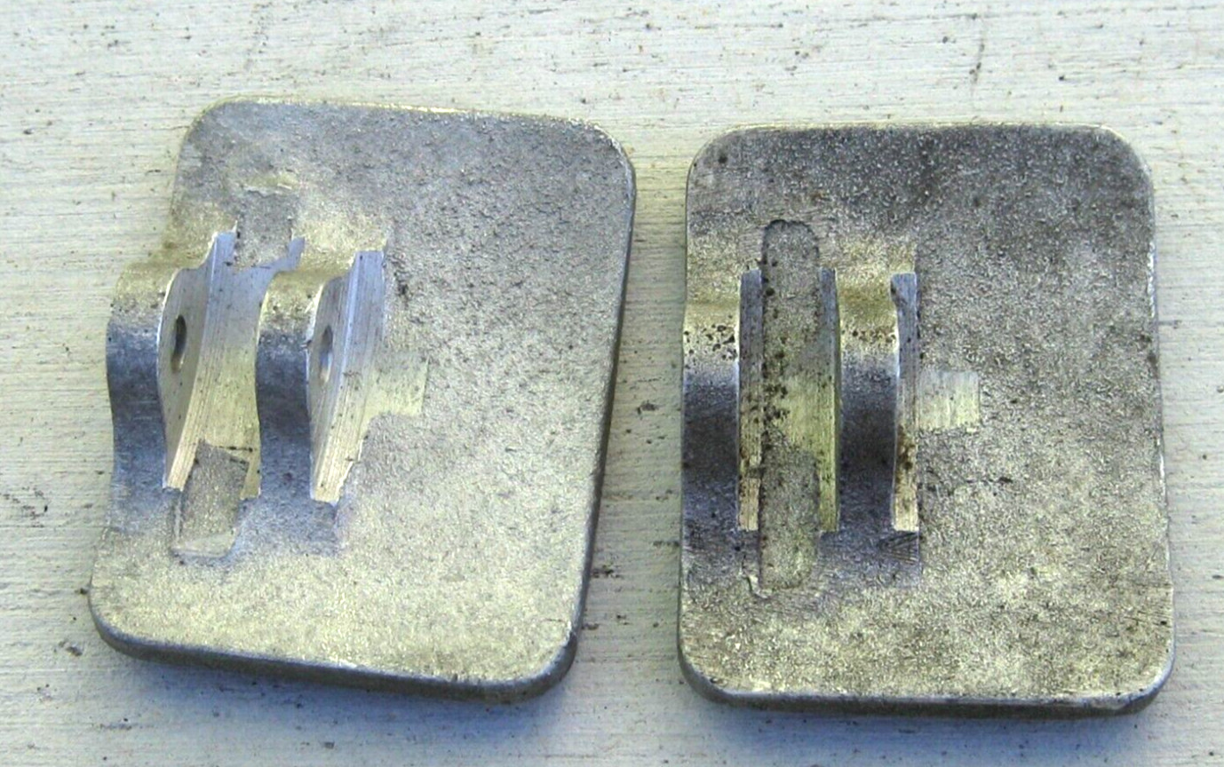 Antique 1934-40 PRE WAR BUGATTI T57 TYPE 57 CLUTCH BRAKE PEDALS PEDAL ALUMINUM