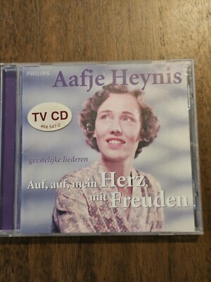 Auf, Auf, Mein Herz, Mit Freuden by Aafje Heynis (CD, 2000 Philips)