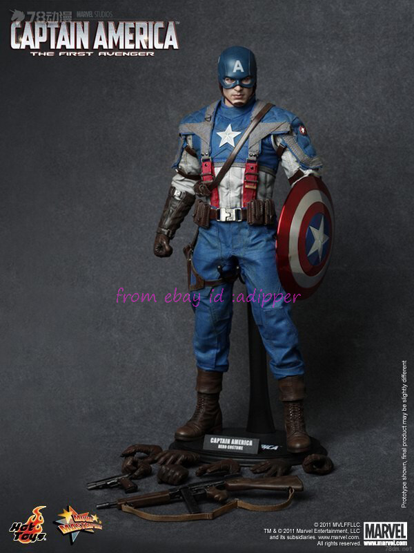 Hot Toys Mms156 1/6 Captain America: The First Avenger