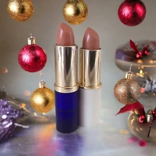 ESTEE LAUDER 2pc LOT ALL-DAY LIPSTICKS FULL SIZE GWP ~ 50 MOCHA PINK ~ NEW (x2)