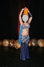 professional belly dance costume used women