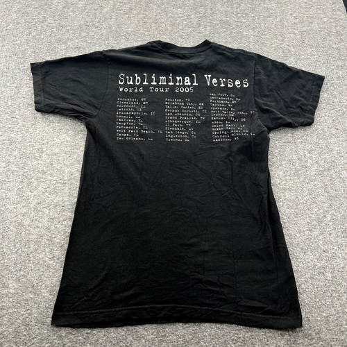 Slipknot Subliminal Verses World Tour Shirt Mens M Rock Concert 2000s SS EUC - Picture 6 of 7