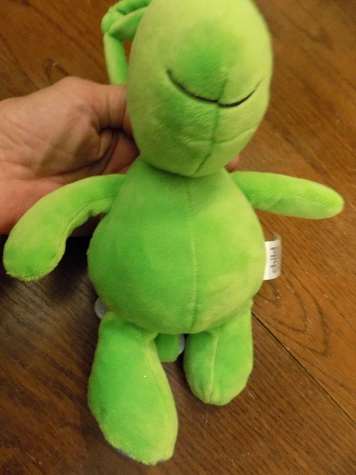 Juguete de cuna Carters Child Of Mine música musical peluche dinosaurio verde dragón Foto 2 de 4