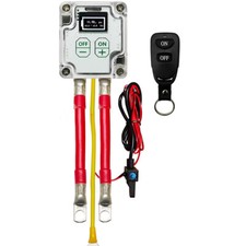 Car Battery Disconnect Power Cut Off Master Kill Switch Isolator Remote Control#
