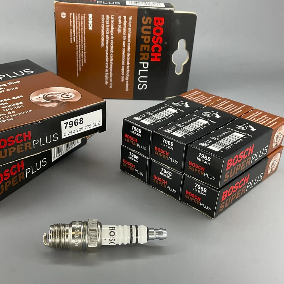 Bujía OE Bosch Super Plus 6 piezas 7968 para Buick Apollo Chevrolet Blazer GMC Foto 2 de 3