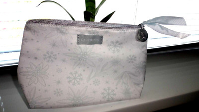 Clarins Kosmetiktasche, Schneeflocke Weihnachtstasche, Kosmetiktasche