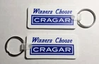 Winners Choose Cragar Key Fob Chain - Mag wheel drag racing gasser day 2 vintage