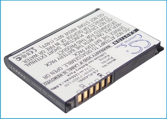 Batería Premium para Fujitsu Loox C550, 10600405394, PL400MB, PL400MD, Loox N520p Foto 3 de 4