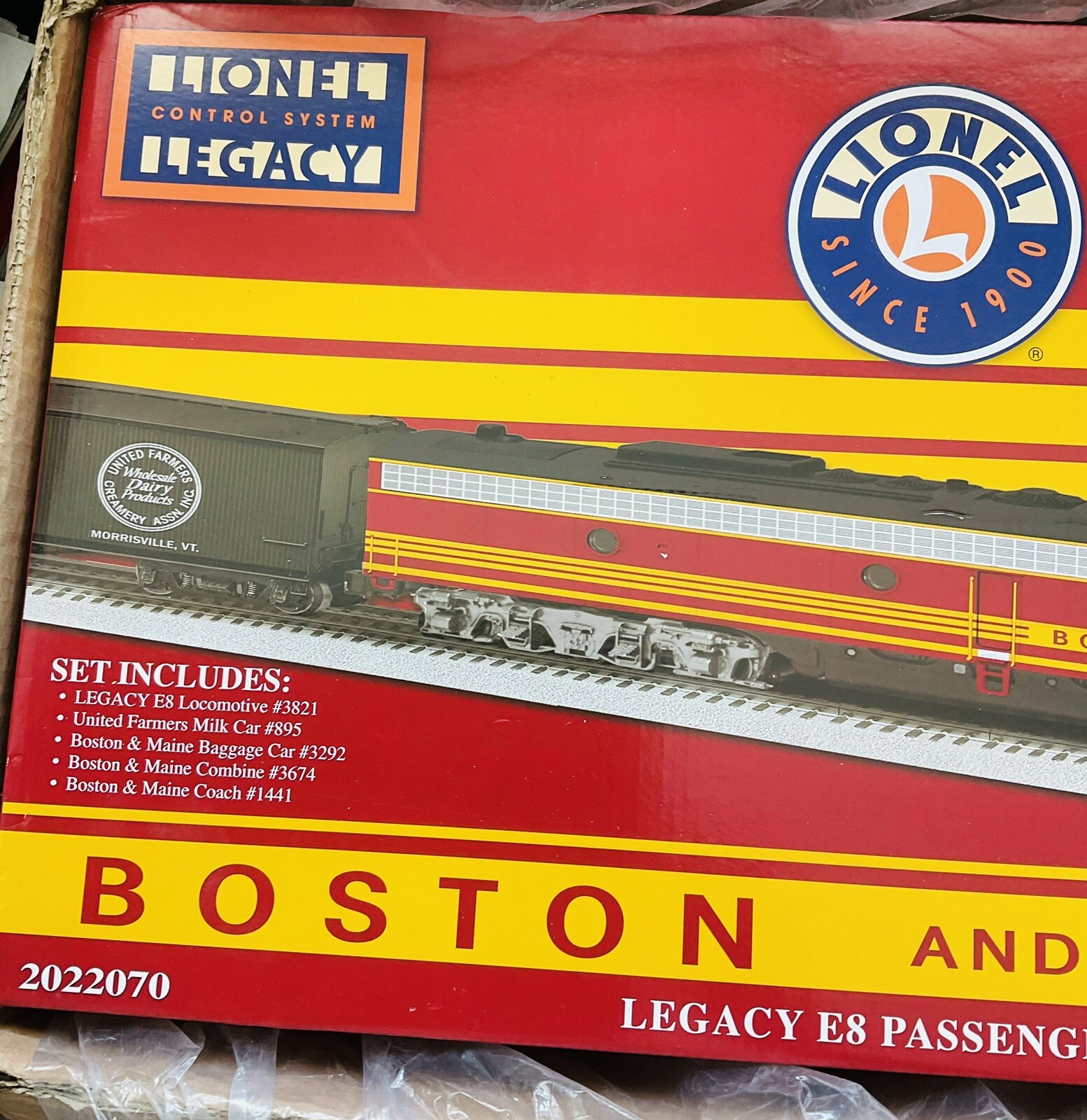 LIONEL 2022070 BOSTON &MAINE PASSENGER CAR SET eBay