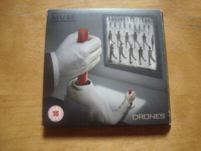 MUSE-'' DRONES'' CD / DVD TRIFOLD CARDSLEEVE !! nur DVD enthalten!!