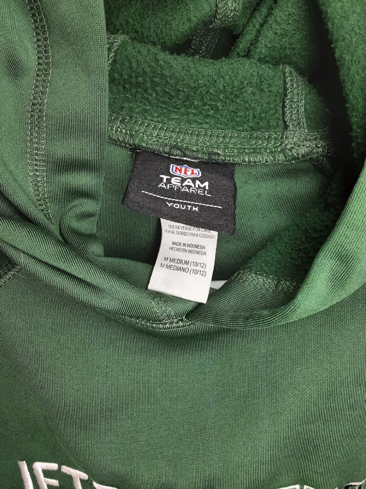 VETEMENTS Felpa con cappuccio New York Jets NFL Team Abbigliamento gioventù taglia media 10 12 lil7