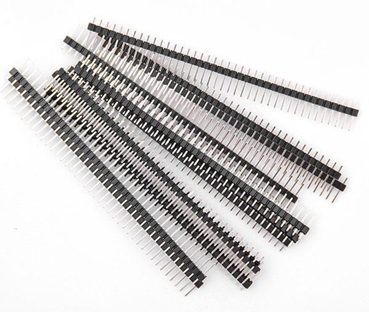 10 stücke 1x40 pin 2,54 männlichen rechten winkel ... - Viceal 10 stücke 1x40 pin 2,54 männlichen rechten winkel ... - Viceal