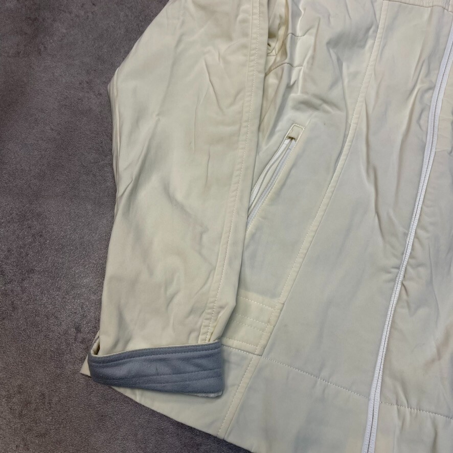 The North Face Jacket Womens Medium Y2K Full Zip Hiking Windbreaker, White image 6