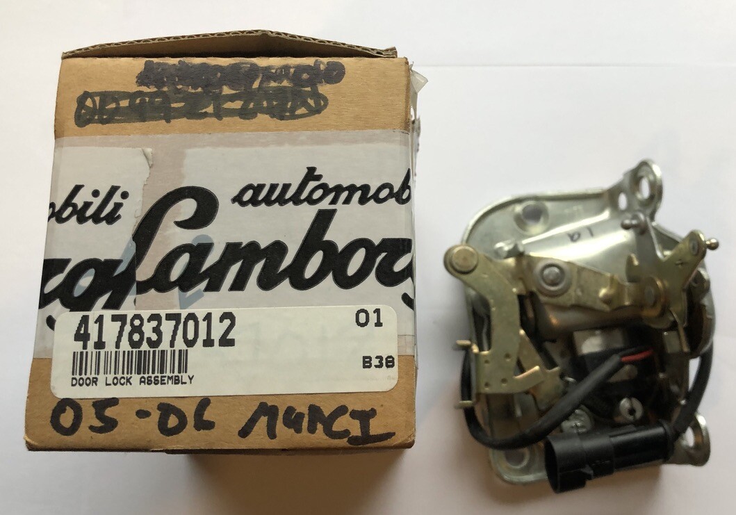 Lamborghini Murcielago 417837012 RH Door Lock Assembly New OEM 