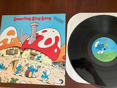 Smurfing Sing Song Record 