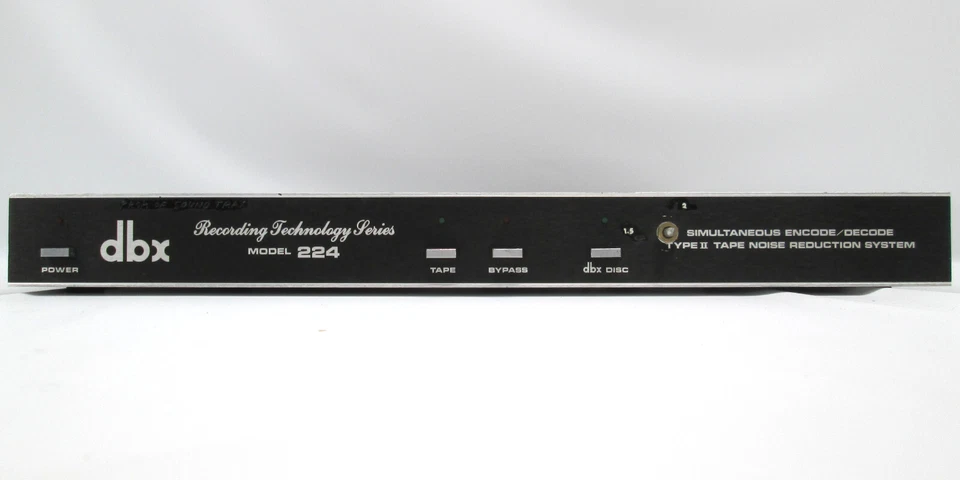 dbx 224 Simultaneous Encode/Decode Type II Tape Noise Reduction System #1931 - Image 2 of 4