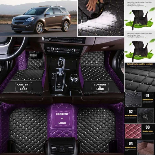 For Chevrolet Traverse Trax Trailblazer Car Floor Mats Handmade Anti-Slip Custom - Imagen 1 de 35