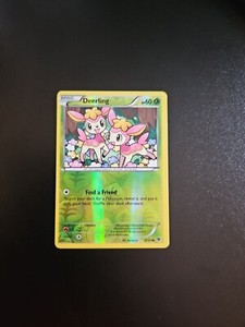 Pokémon TCG Deerling Fates Collide 8/124 Reverse Holo Common