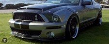 Carbon Fiber Hood Gt500 For 05-09 2dr Ford Mustang Vis Racing Sports