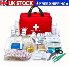 391 PCS First Aid Car Kit Medical Emergency Trauma Basic Tactical Survival Bag .