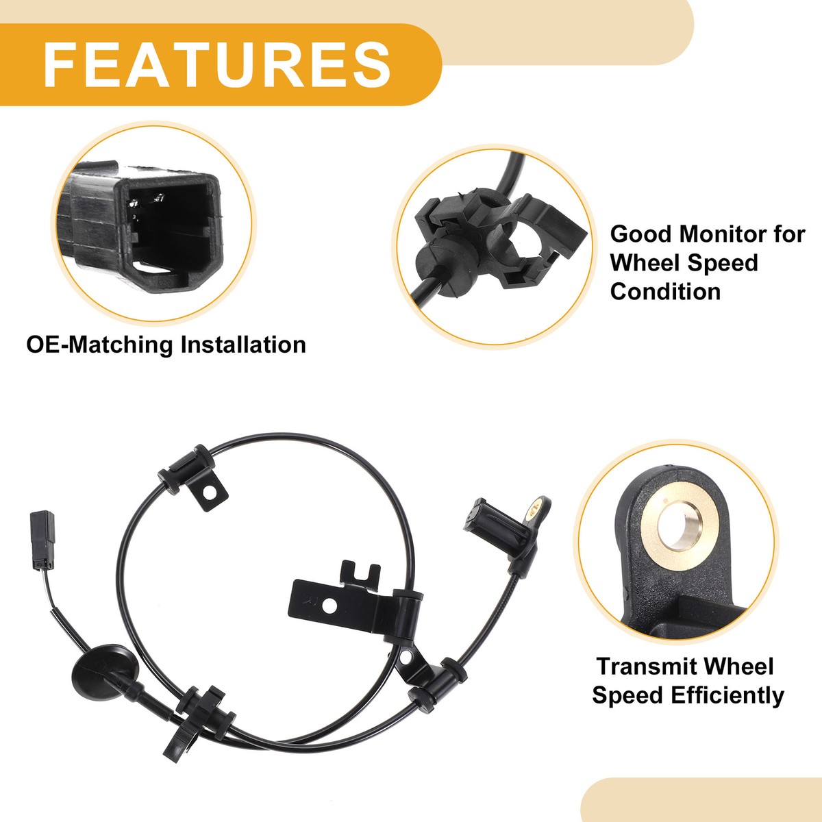 ABS Wheel Speed Sensor ABS Sensor No.9L8Z2C190A for Ford Escape 09