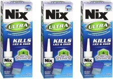 Nix Ultra 2-in-1 Lice Treatment 3.4oz (3 Pack)