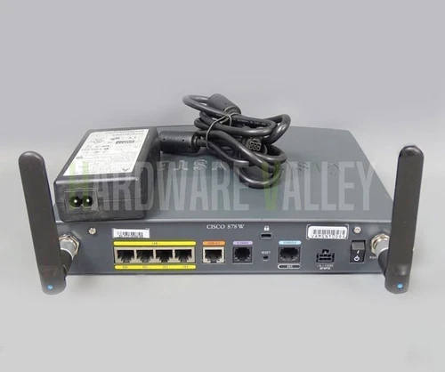 CISCO CISCO878W-G-E-K9 G.SHDSL Security Router with wireless 802.11g ETSI compl.
