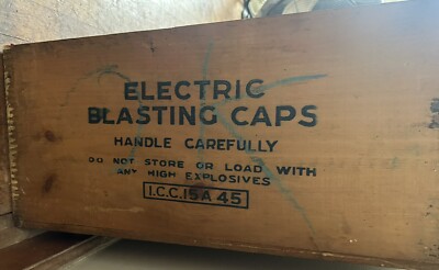 14 Vintage Wooden Crate Atlas Powder High Explosives Dynamite Wood Boxes
