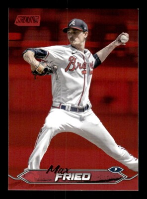 2024 Topps Stadium Club Max Fried Red Parallel - Atlanta Braves