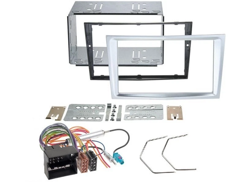 JVC Autoradio Touchscreen Bluetooth für Opel Corsa D matt chrome ohne Canbus - Bild 2 von 4