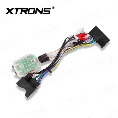 XTRONS ISO-Kabelbaum Kabelverbindung Rauschunterdrückung Kabel Adapter für AUDI