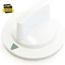 1 White Dryer Timer Control Knob Replacement Compatible with General Electric Ho