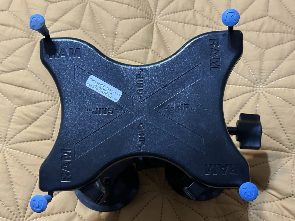 RAM Mount X-Grip Universal - I Pad - Tablet Holder, RPR-380B, 2 Suction Mount - Image 2 of 4