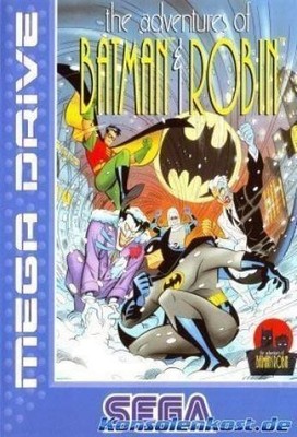 SEGA Mega Drive Spiel - Adventures of Batman & Robin mit OVP sehr guter Zustand