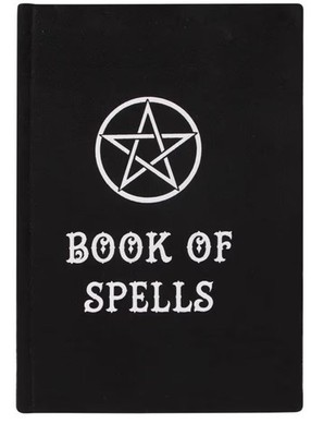 Something Different FI_64631 Notebook | Book of Spells | 1 Piece | Black Velvet
