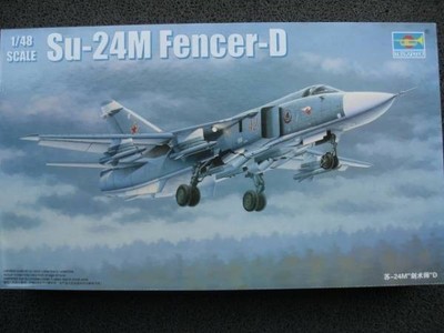 384 02835 100K1 1 48 Russian SU 24M Fencer D Trumpeter